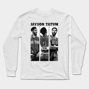 Jayson Tatum Basketball 2 Long Sleeve T-Shirt